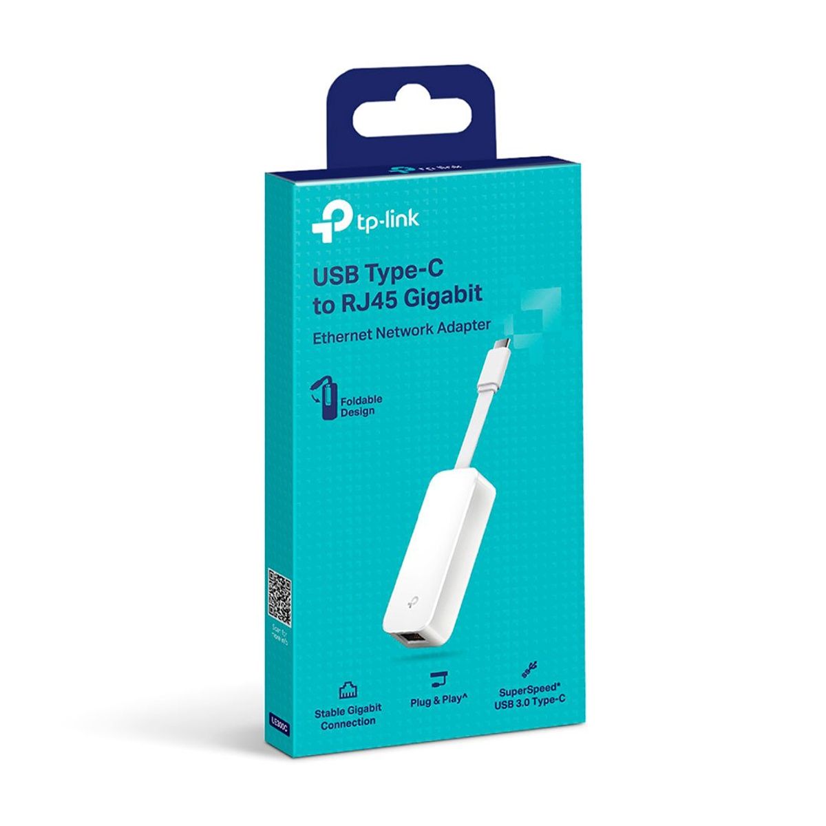 TP LINK - TP-LINK UE300C Adaptador de red USB-C a RJ45 Gigabit