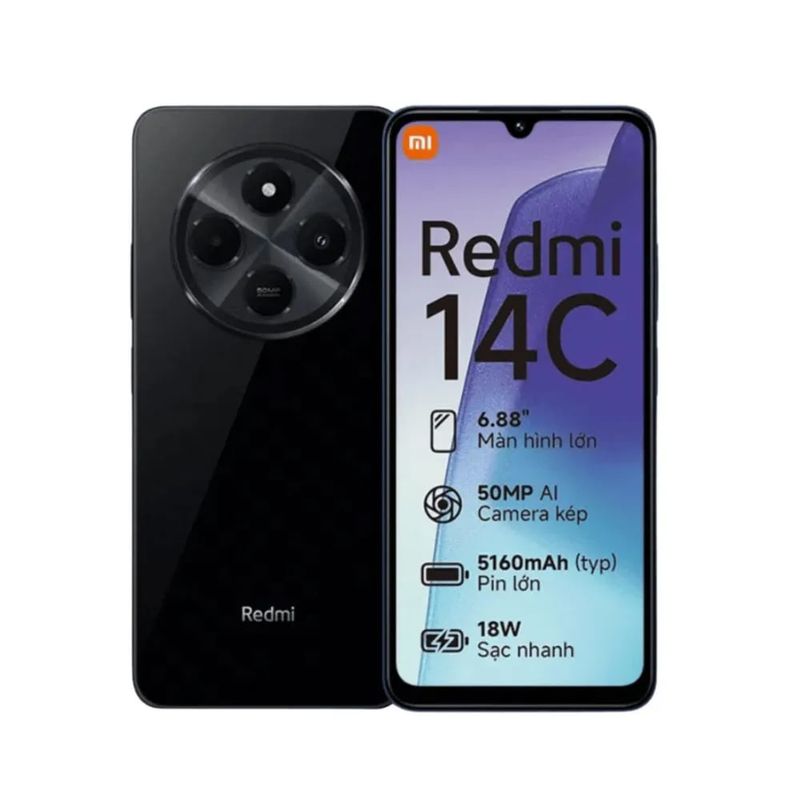 XIAOMI - Xiaomi Redmi 14c 256gb 4gb Ram Dual Sim Negro