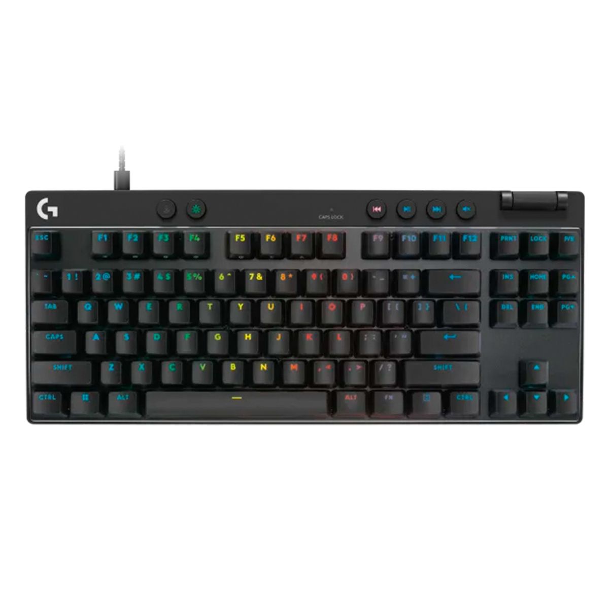 LOGITECH - Teclado Logitech PRO X TKL RAPID ANÁLOGO - LIGHTSYNC RGB
