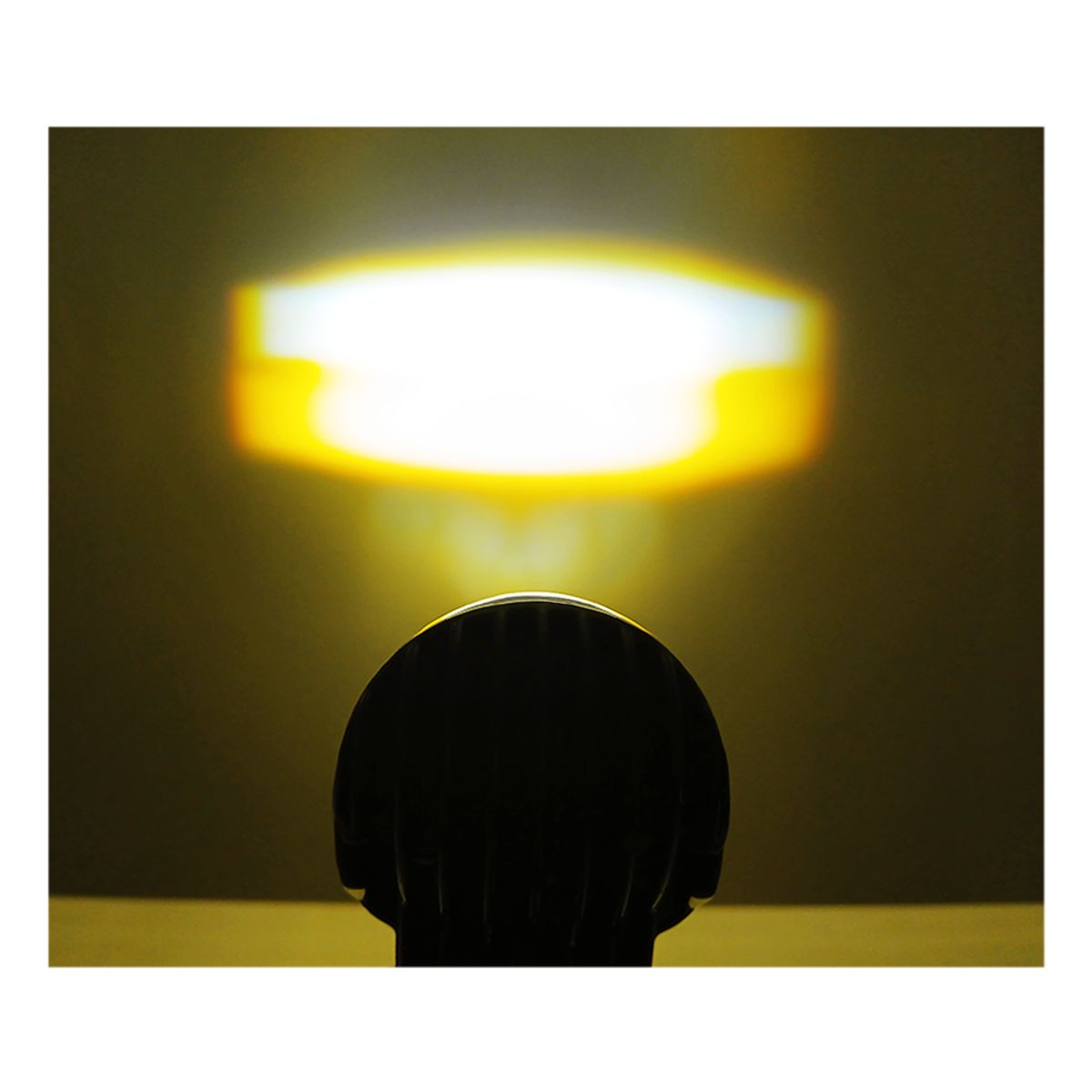 GENERICO - Faro Led Neblinero Calavera Rgb 30w Luz Dual Moto Auto