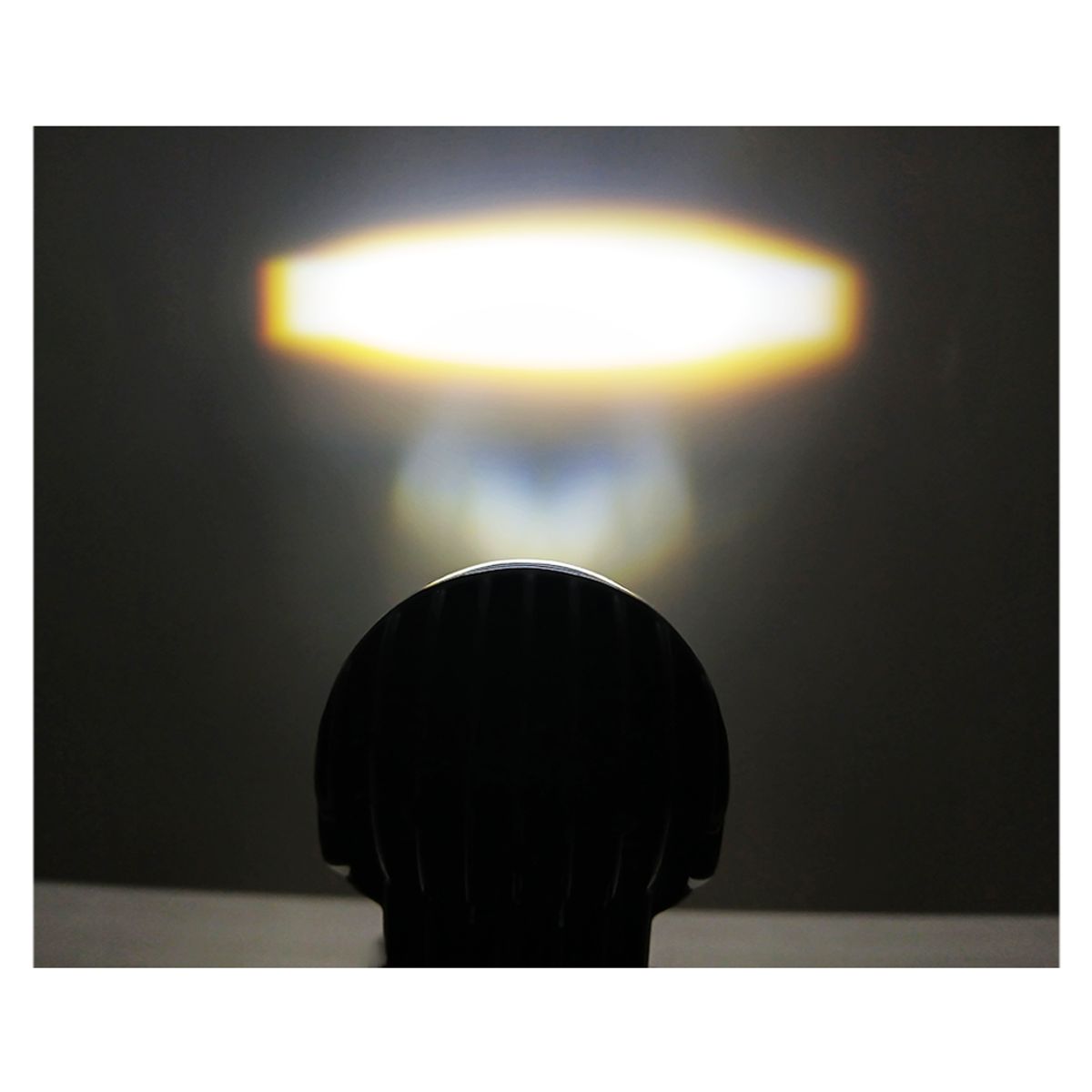 GENERICO - Faro Led Neblinero Calavera Rgb 30w Luz Dual Moto Auto