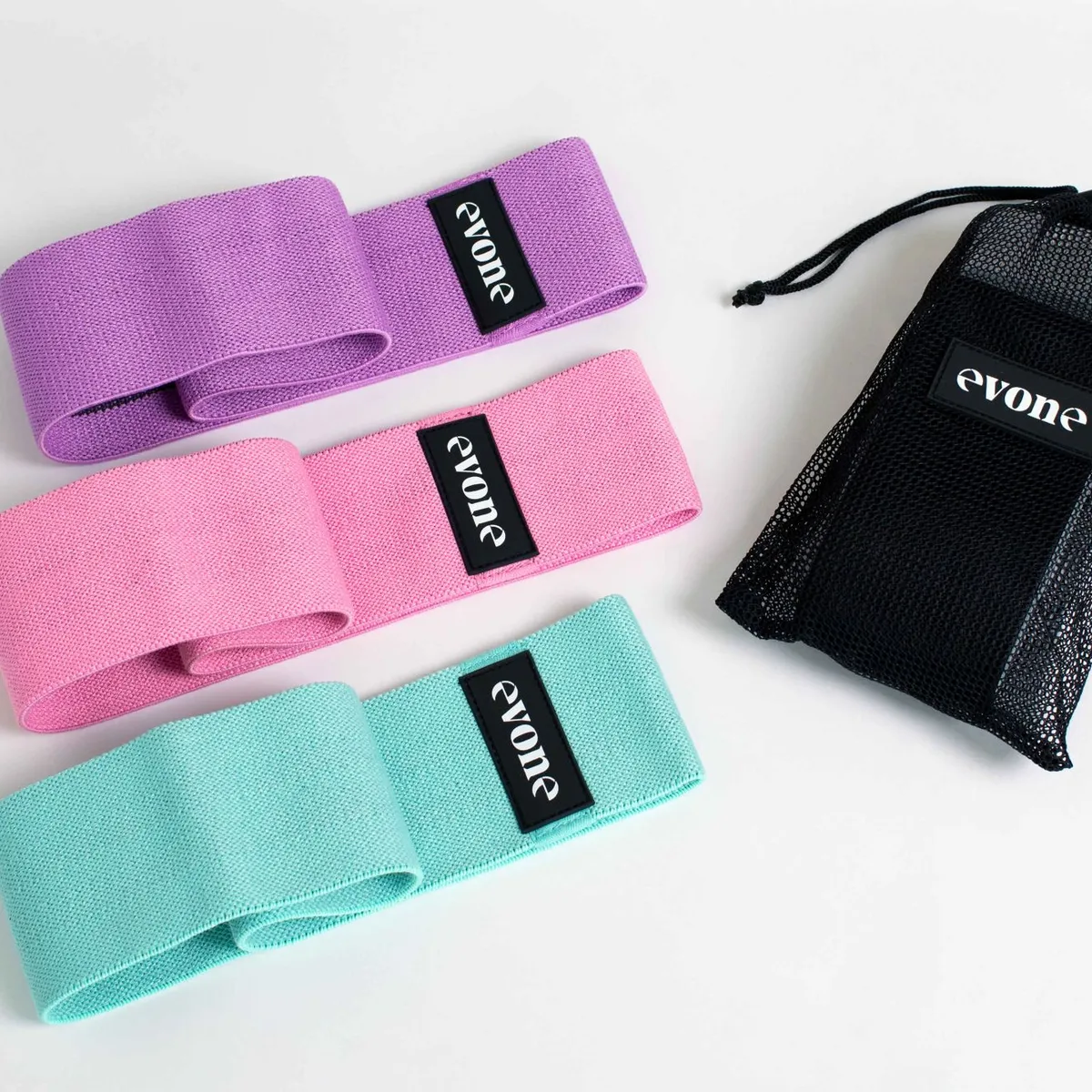 GENERICO - 2 Sets de Bandas Elásticas de Resistencia - EVONE