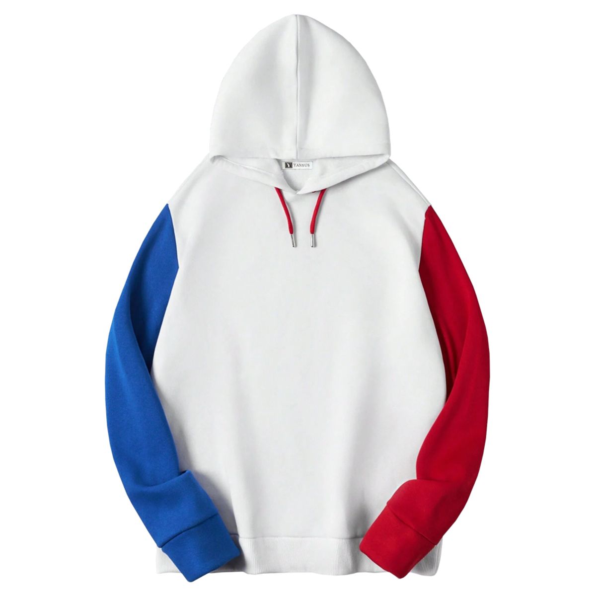 YANSUS - Polera Hombre Yansus Blanco Tricolor