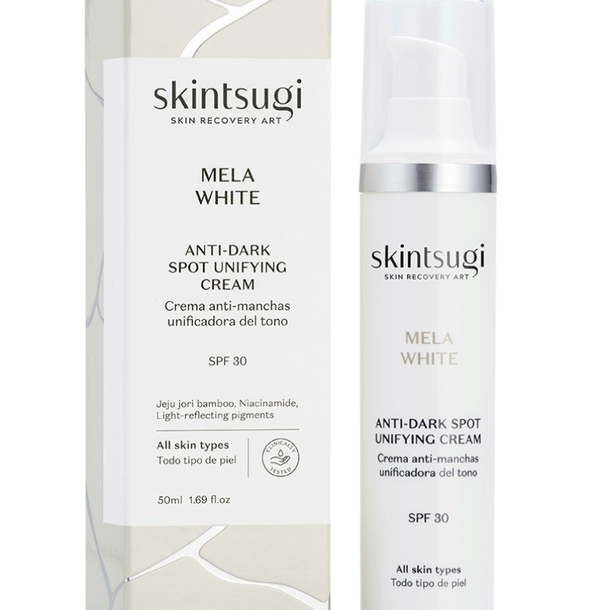 SKINTSUGI - Crema facial anti-manchas unificadora de tono 50 ml
