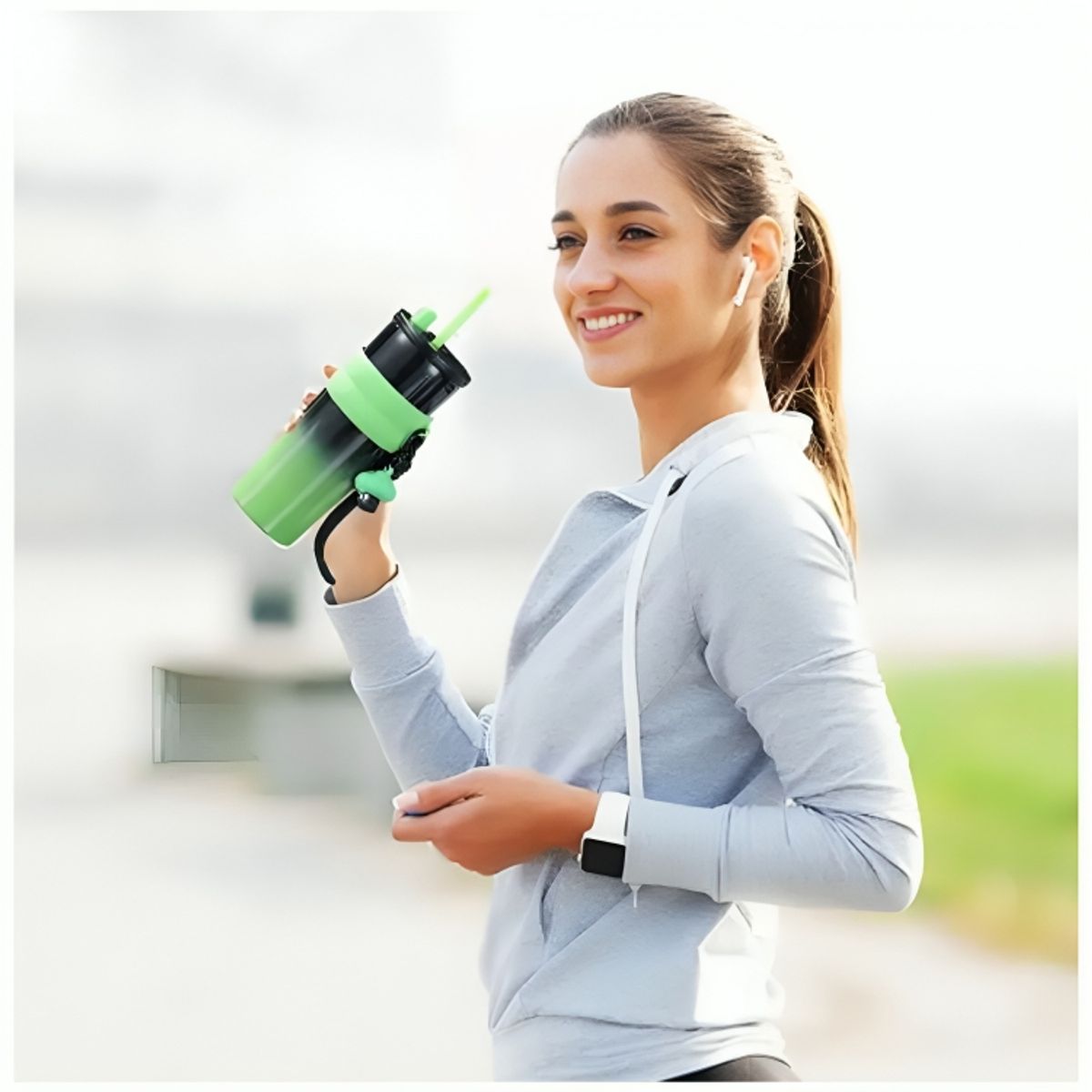 GENERICO - Taza Termo de Acero Inoxidable 316 con Sorbete de 710 ml