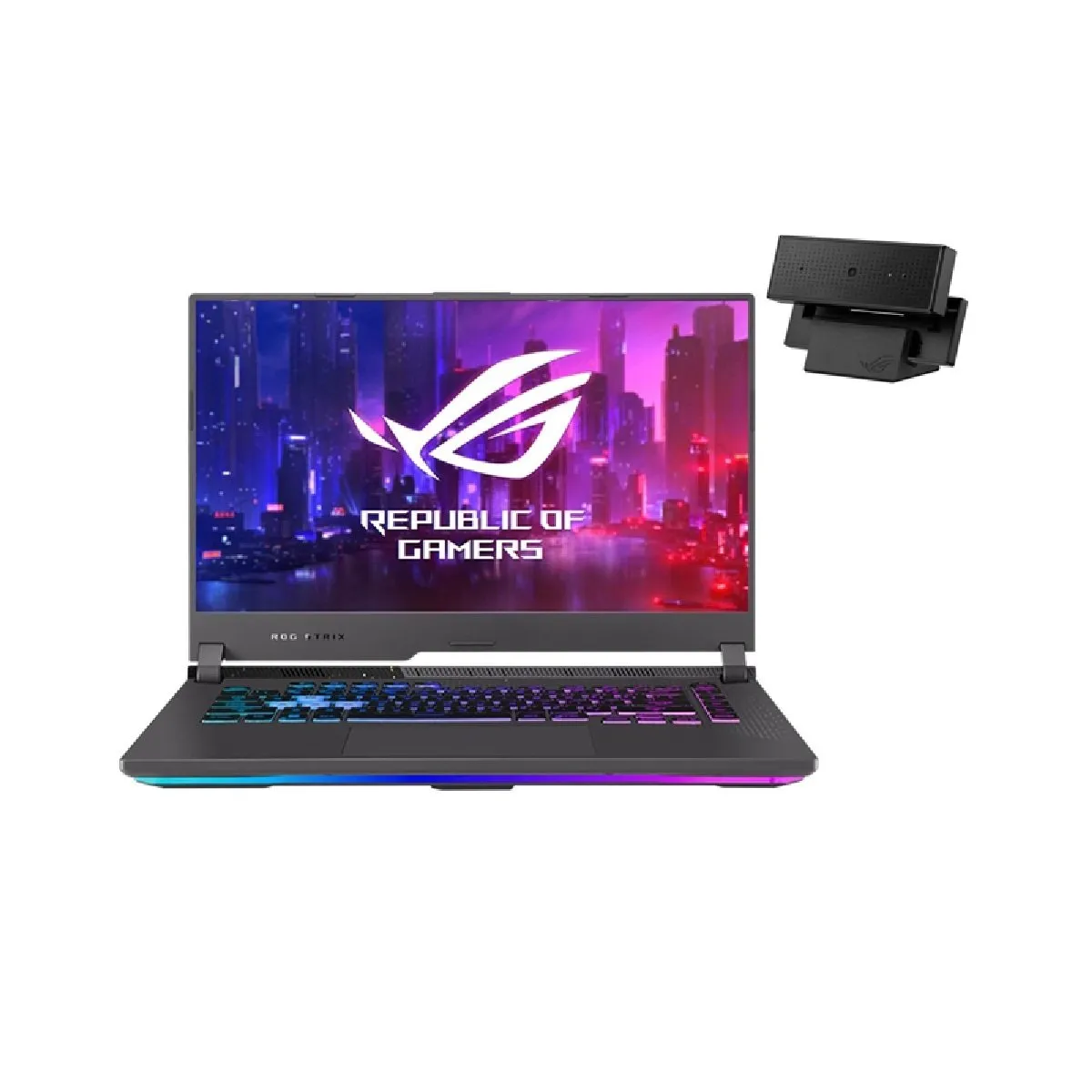 ASUS - Gamer Asus ROG Strix G15 15.6” 144Hz AMD Ryzen 7 16GB DDR5 512GB RTX-3050 4GB GDDR6 Windows 11