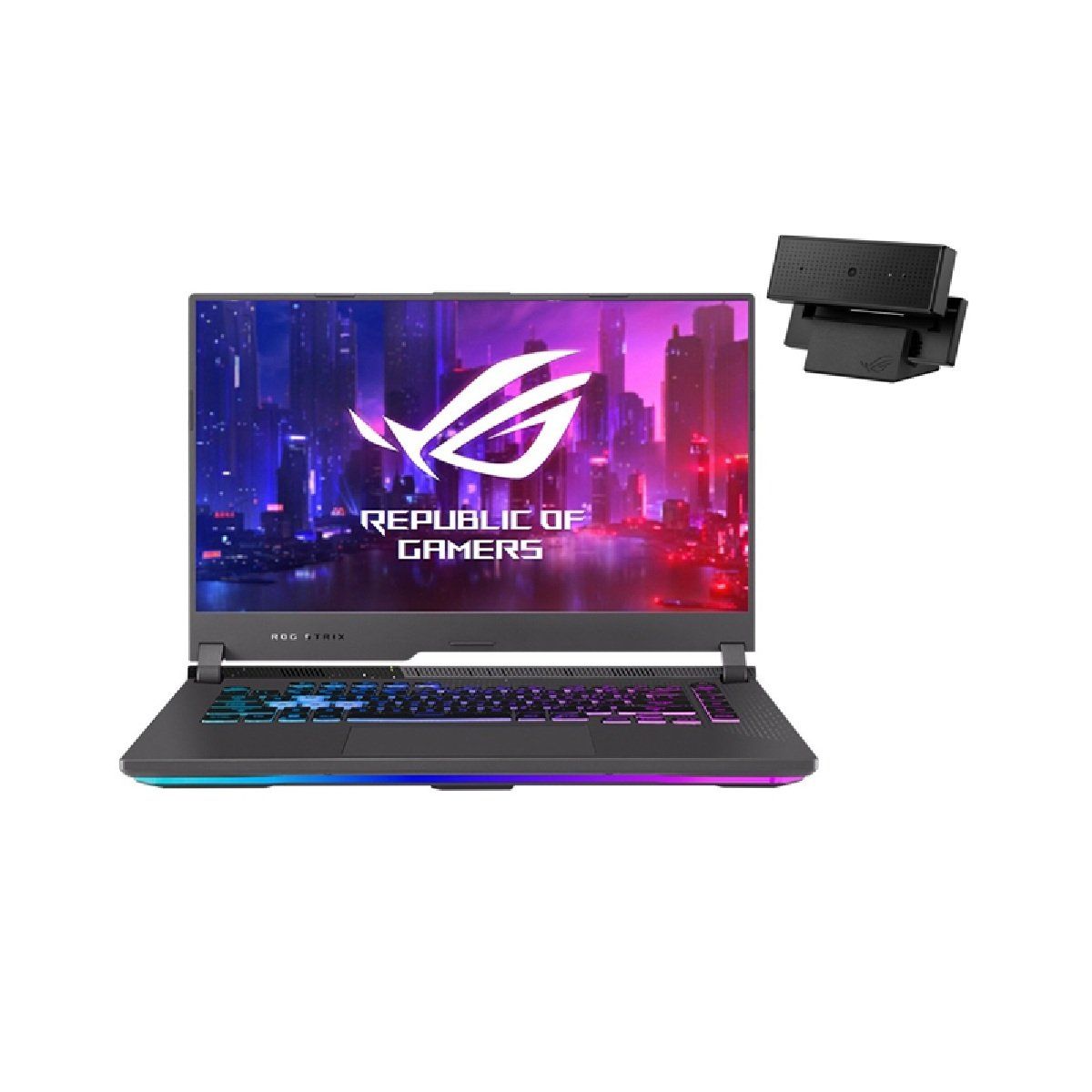 ASUS - Gamer Asus ROG Strix G15 15.6” 144Hz AMD Ryzen 7 16GB DDR5 512GB RTX-3050 4GB GDDR6 Windows 11