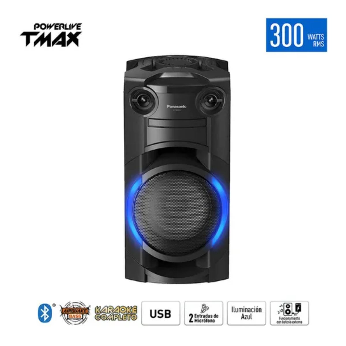 PANASONIC - Minicomponente Panasonic One Box SC TMAX10PUK 3OOW