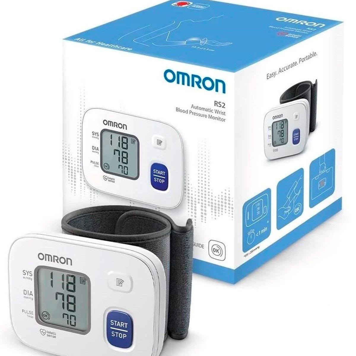 OMRON - TENSIOMETRO MUÑECA OMRON HEM-6161-E