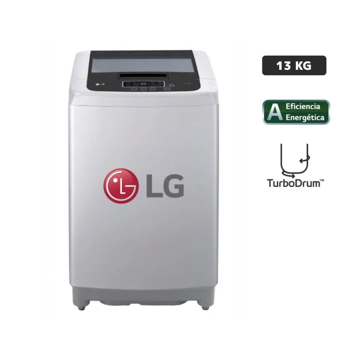 LG - LAVADORA LG CARGA SUPERIOR 13 KG WT13DPBK GRIS