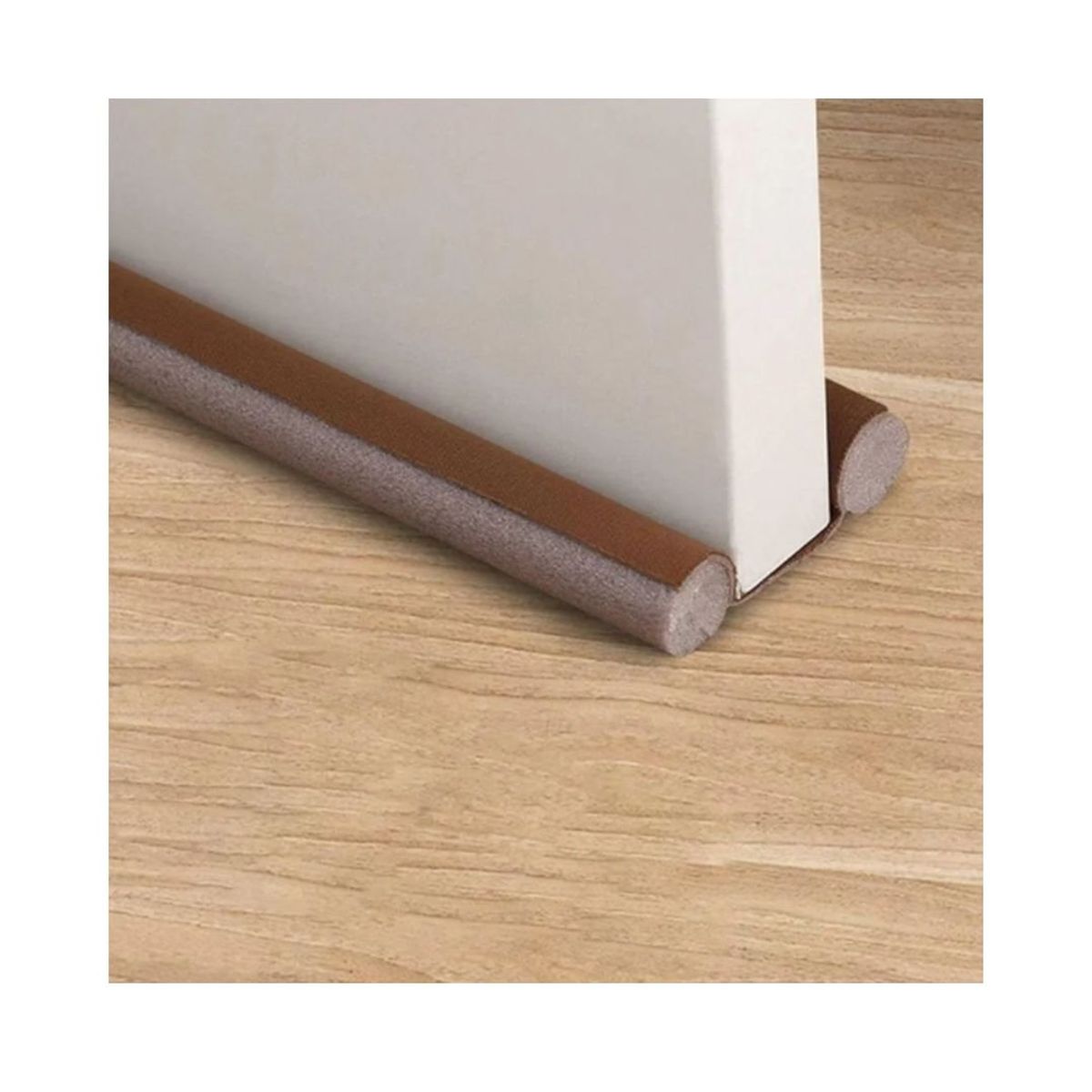 GENERICO - BURLETE PROTECTOR DE PUERTA MARRÓN