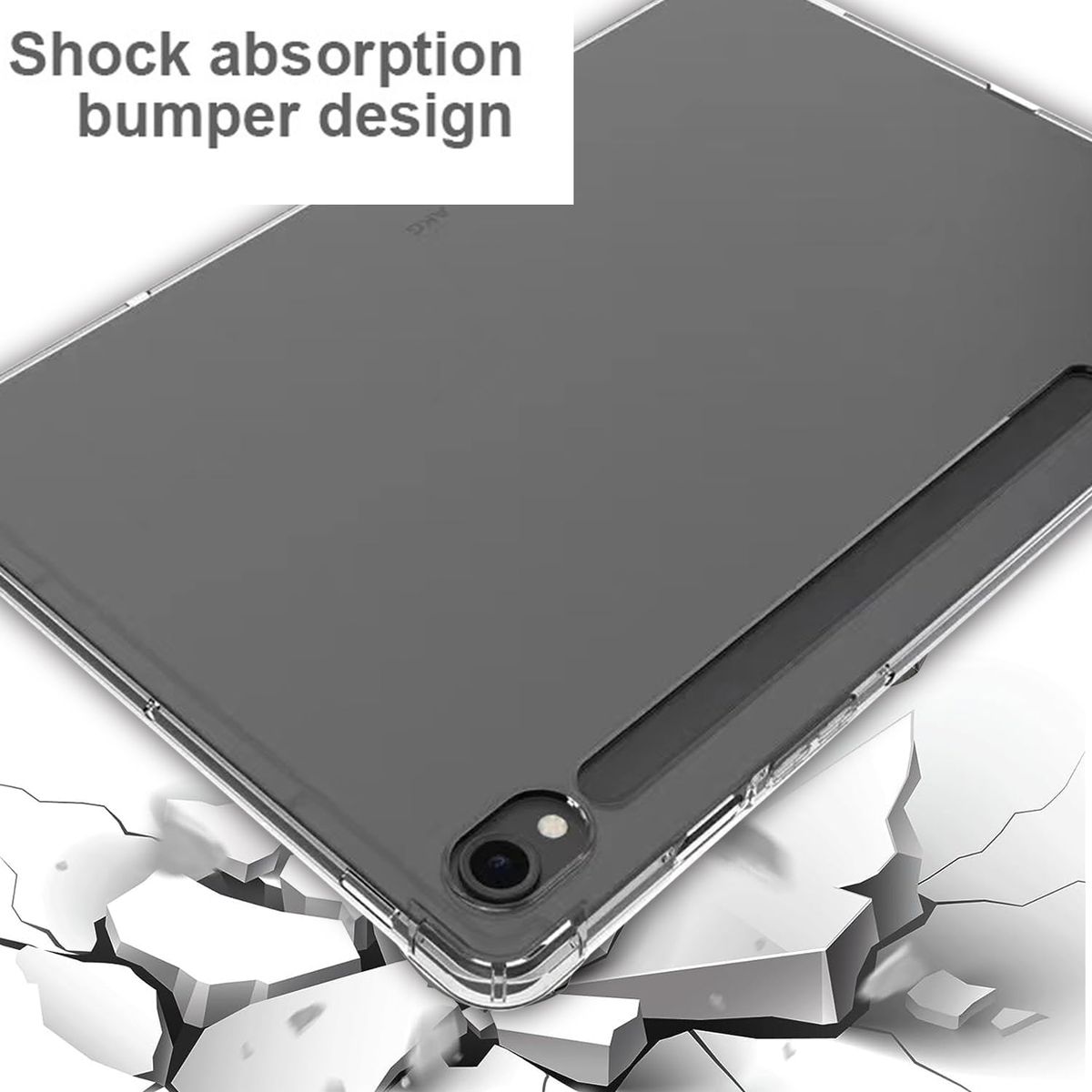 GENERICO - Funda Protectora TPU Para Samsung Galaxy Tab S10 lite S9 FE y Tab S9 10.9 Pulgadas