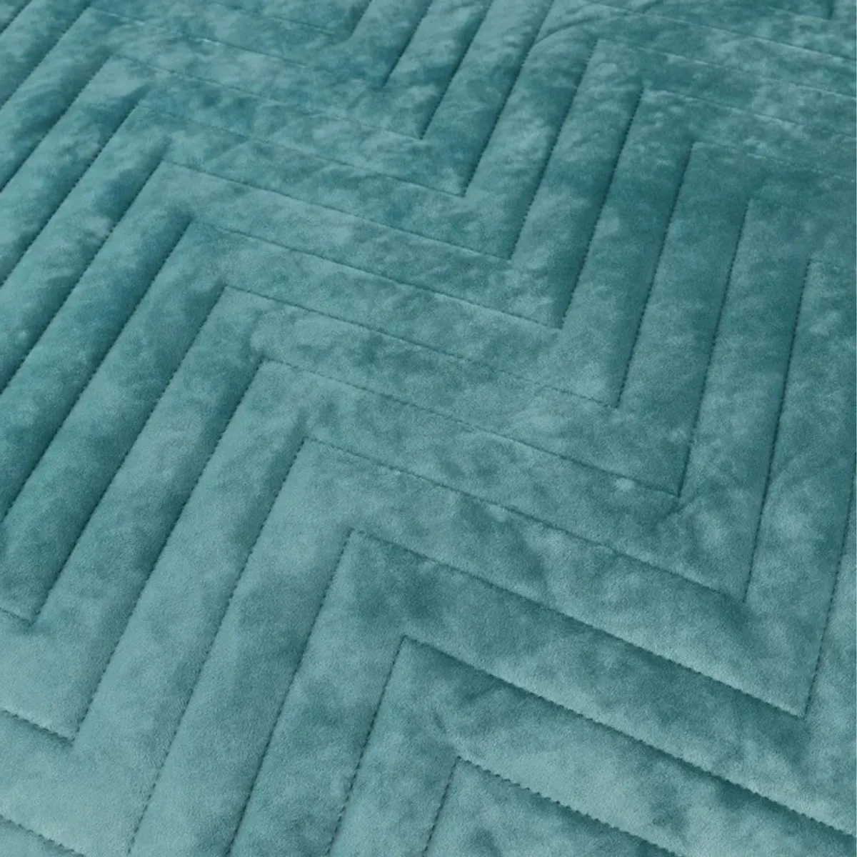 SALA FABULOSA - Edredón Aura Talla Queen + 2 Fundas de Almohada - Cobalto vibrante