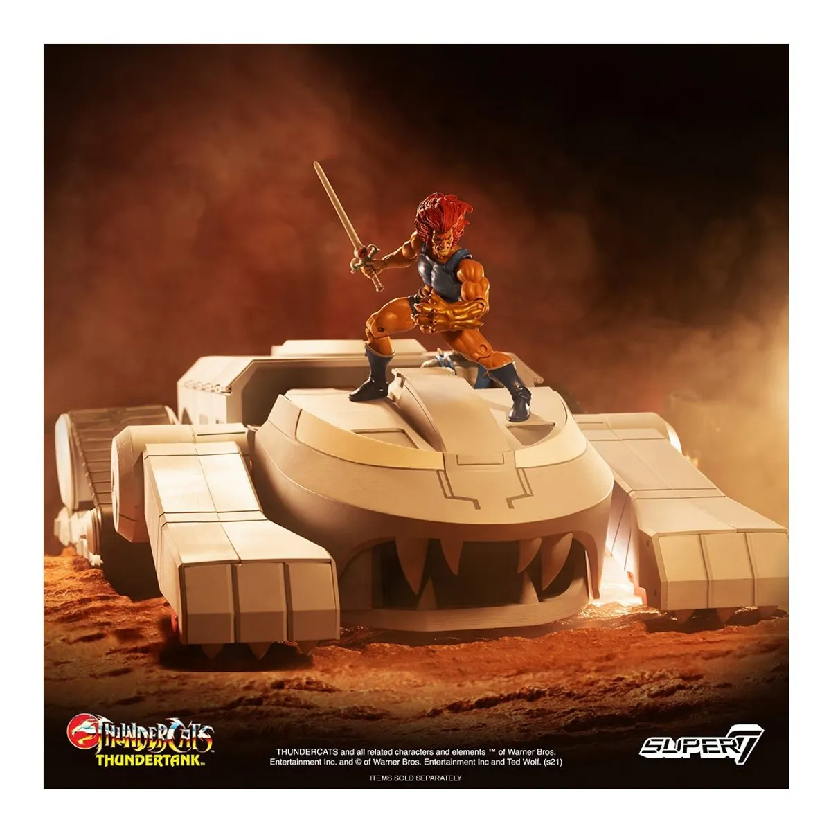 SUPER 7 - ThunderCats Ultimate Vehicle ThunderTank Tanque Felino