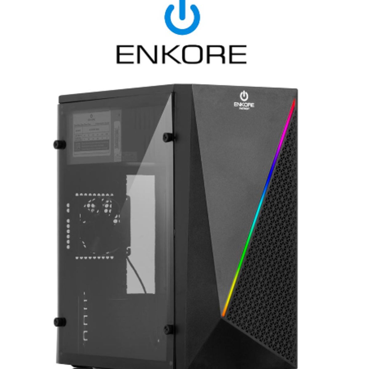 ENKORE - Case Gamer PATRIOT ENC 3005 230W HD AUDIO 8CM FAN ENKORE