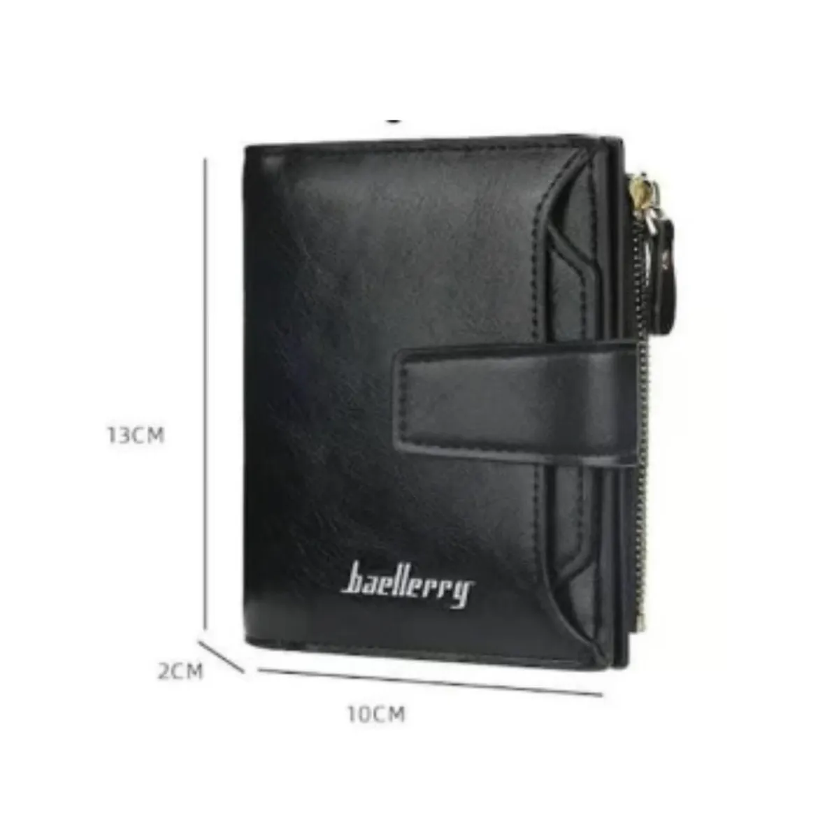 BAELLERRY - Billetera Baellerry Ecocuero Elegante Negro