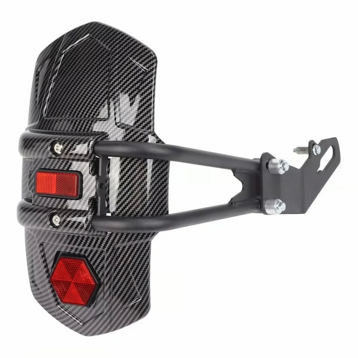 GENERICO - TAPABARRO FIBRA DE CARBONO UNIVERSAL PARA MOTO