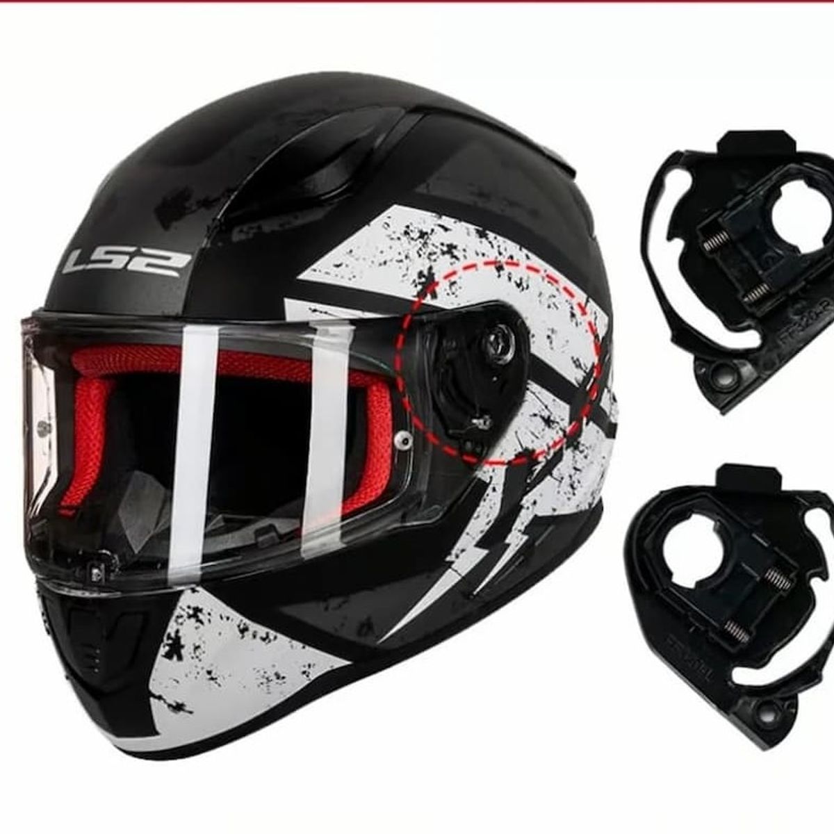 LS2 - MECANISMO PARA CASCO LS2 FF328 FF353 FF320