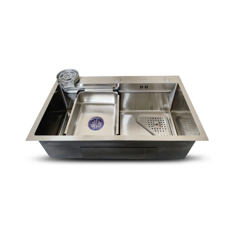FRATELLI - LAVADERO DE COCINA MULTIFUNCIONAL  ACERO INOX SATINADO MVL-7545S