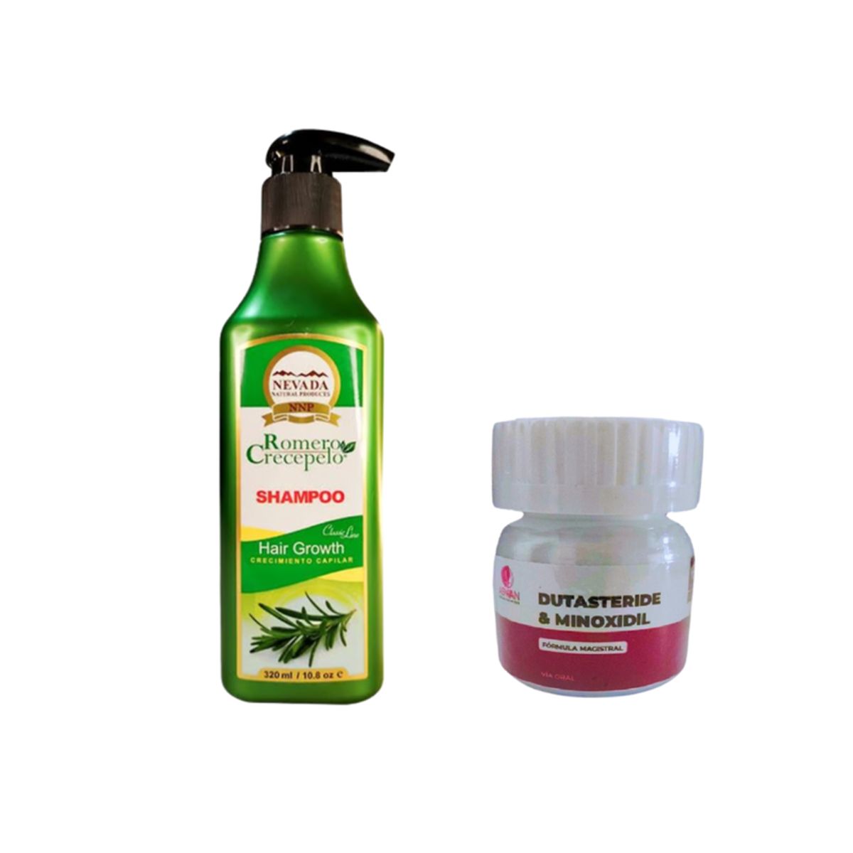 GENERICO - DUTASTERIDE + SHAMPOO DE ROMERO 320ML