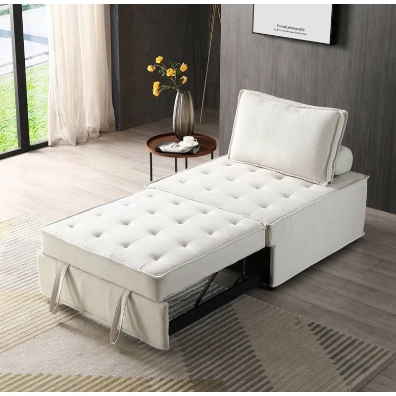 GENERICO - Sofá Cama Lineal Jeremías 1 Plz - Beige claro