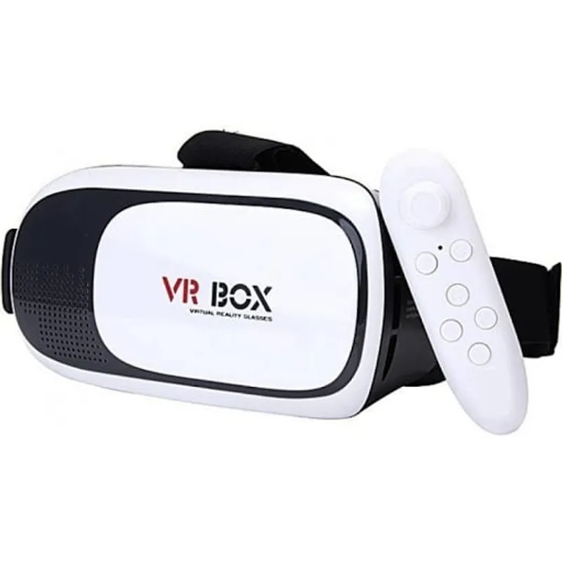 GENERICO - Lente de Realidad Virtual VR Box con Control Bluetooth