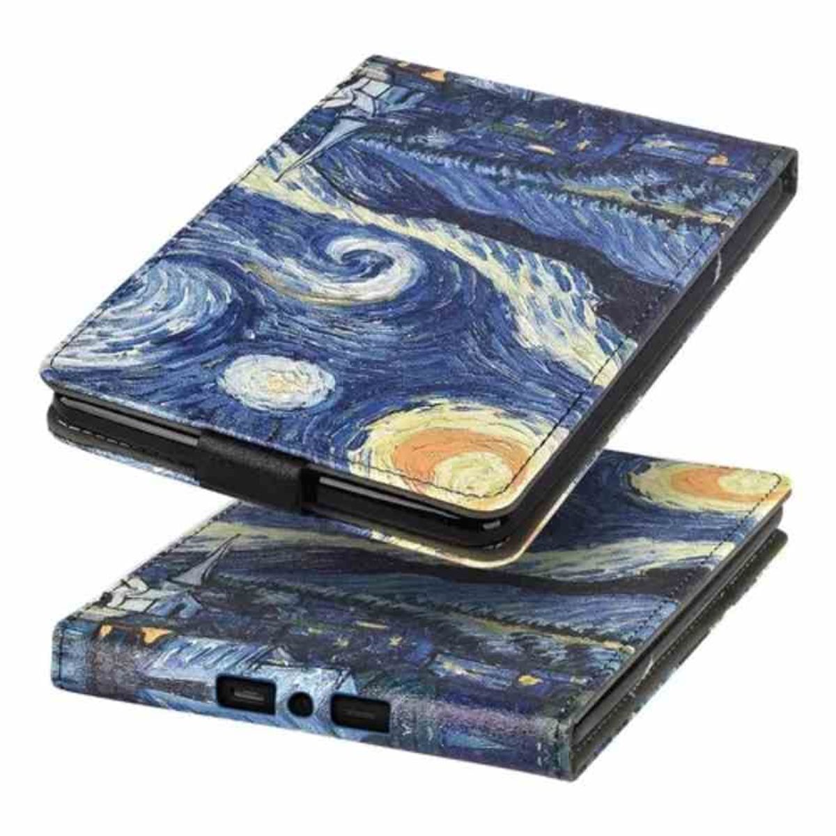 GENERICO - Funda Case C/apoyo Para Amazon Kindle Paperwhite 12° 2024 NOCHE ESTREL