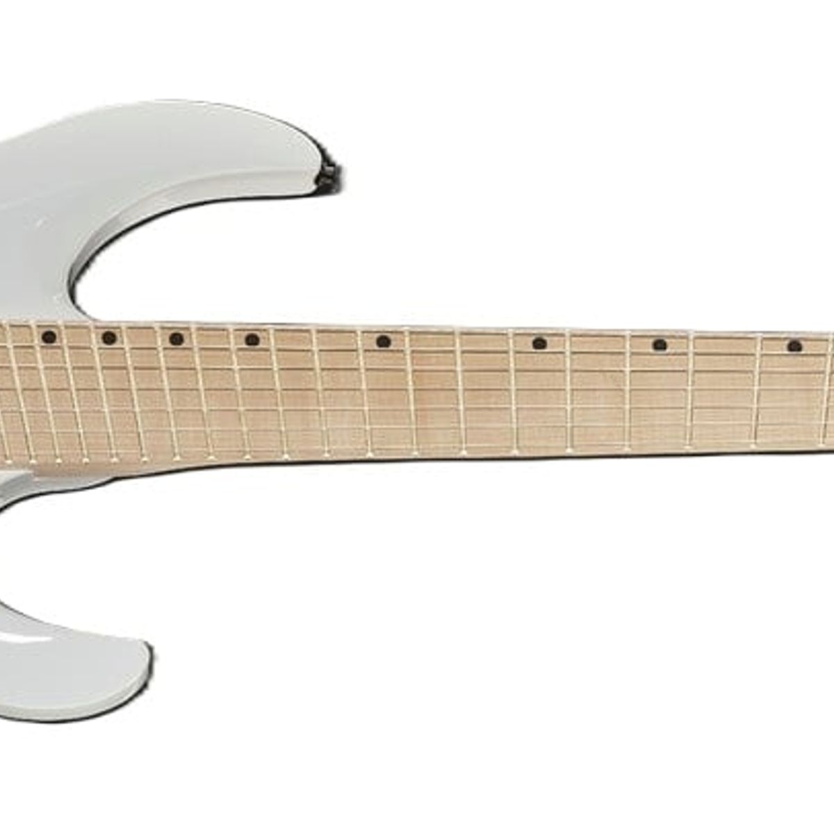 GENERICO - Harley Benton R-457MN Multiscale Fanfret Blanca