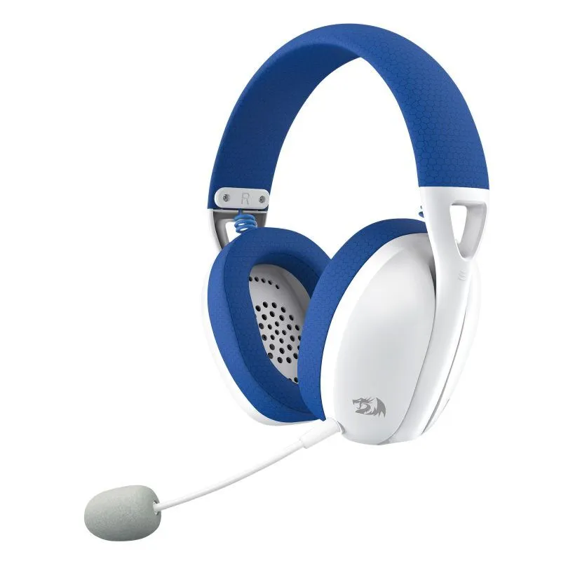 REDRAGON - Auriculares Gamer Redragon Ire Wireless H848 Azul
