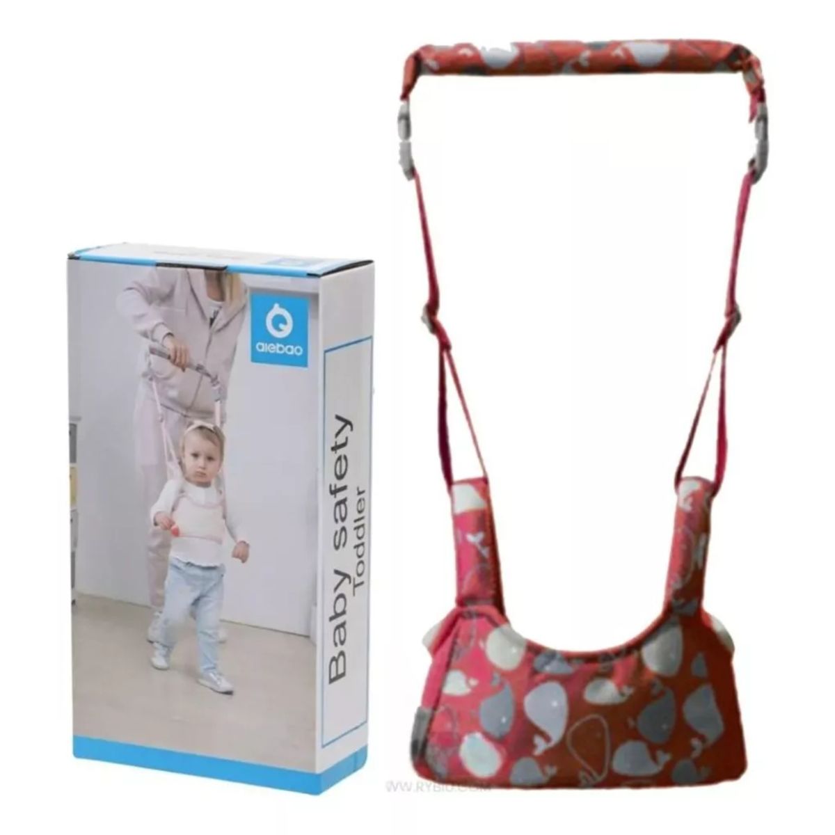 GENERICO - Arnes Rojo Andador Para Bebe Caminador Con Cinturon
