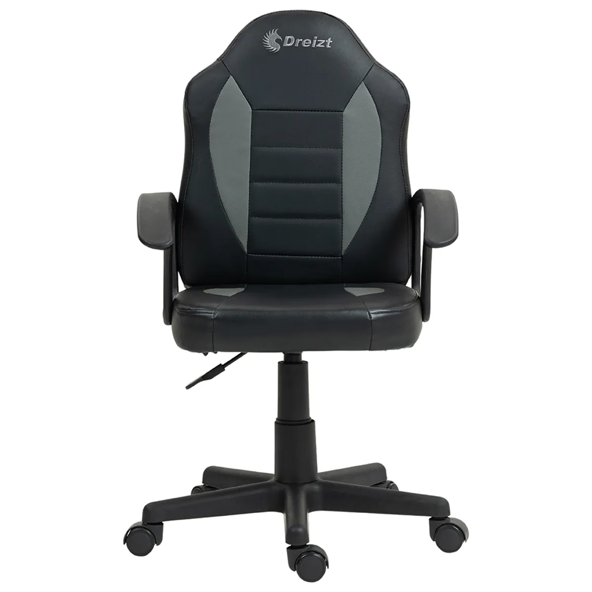 DREIZT - Silla Gamer Dreizt Play Series Negro  Altura Regulable Infantil Niño