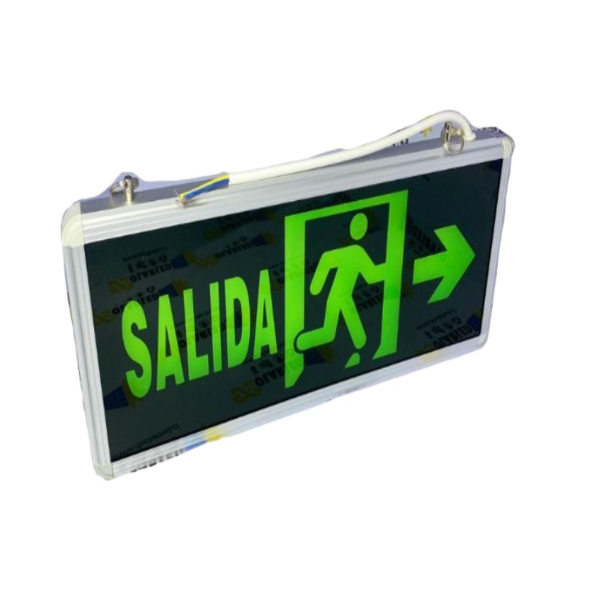 GENERICO - Letrero de SALIDA - LED 355x145cm