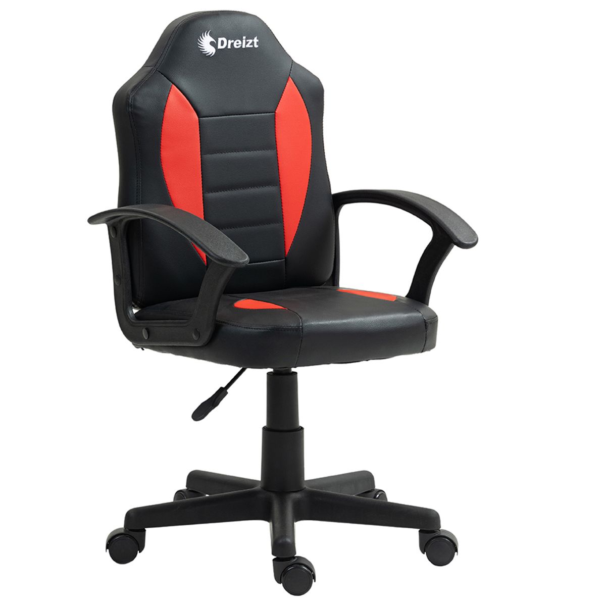 DREIZT - Silla Gamer Dreizt Play Series Rojo  Altura Regulable Infantil Niño