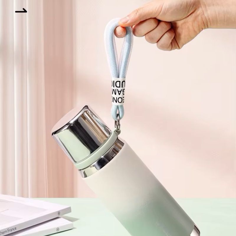 GENERICO - TERMO FIT DE ACERO INOXIDABLE PORTABLE 700ML - ROSA