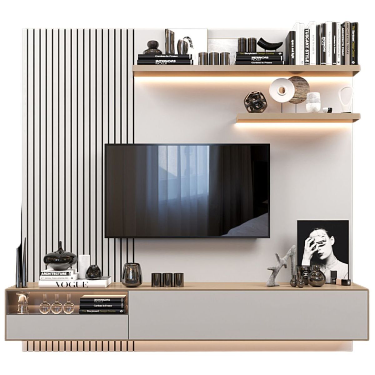 GENERICO - Centro de Entretenimiento Marget - Blanco