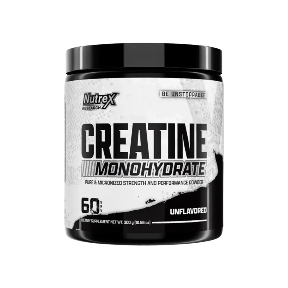 NUTREX RESEARCH - CREATINA NUTREX 300G MONOHIDRATADA + STRAPS