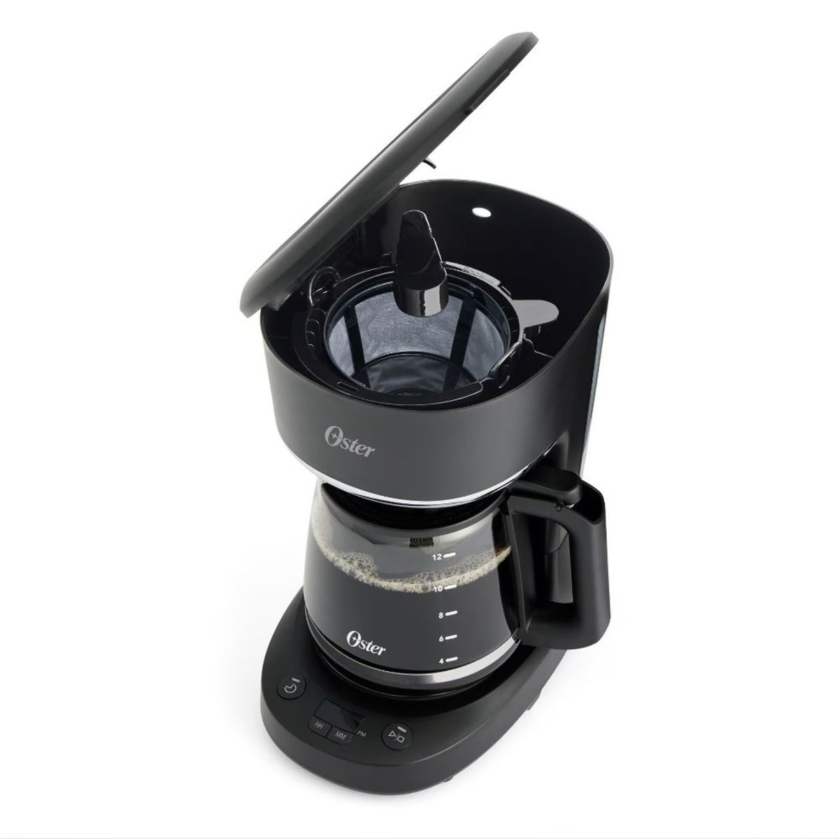 OSTER - Cafetera Oster Programable 12 Tazas de filtro BVSTDCP121B