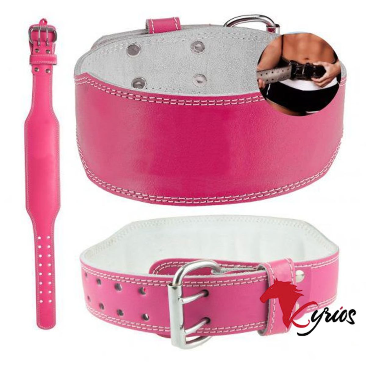 NO LOGO - Cinturón Para Levantamiento De Gym