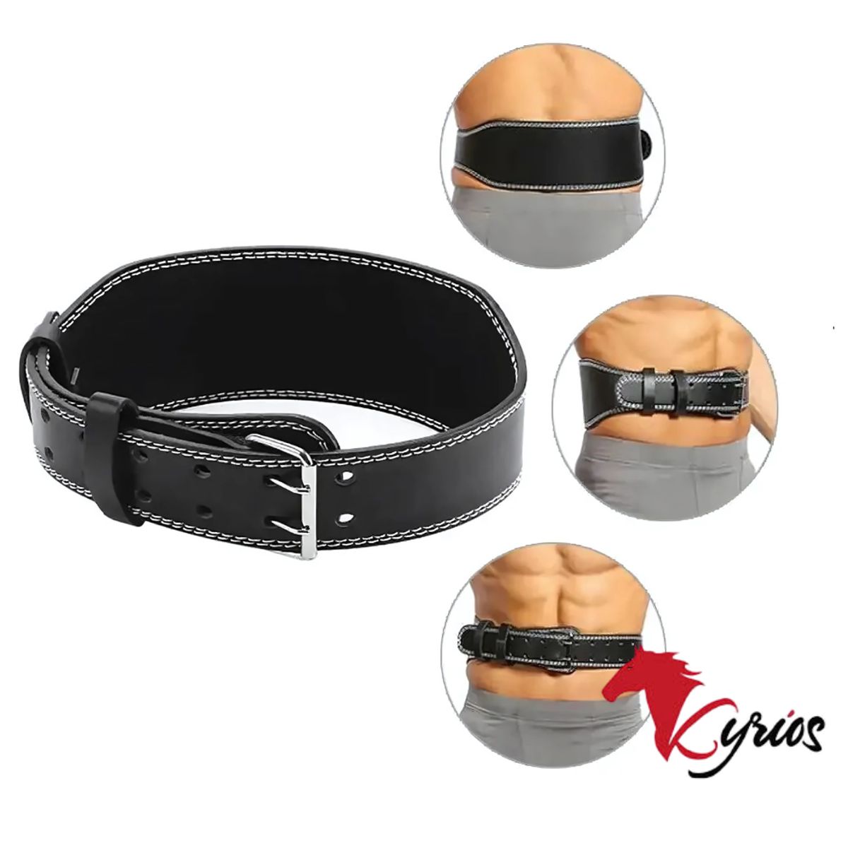 NO LOGO - Cinturón Para Levantamiento De Gym