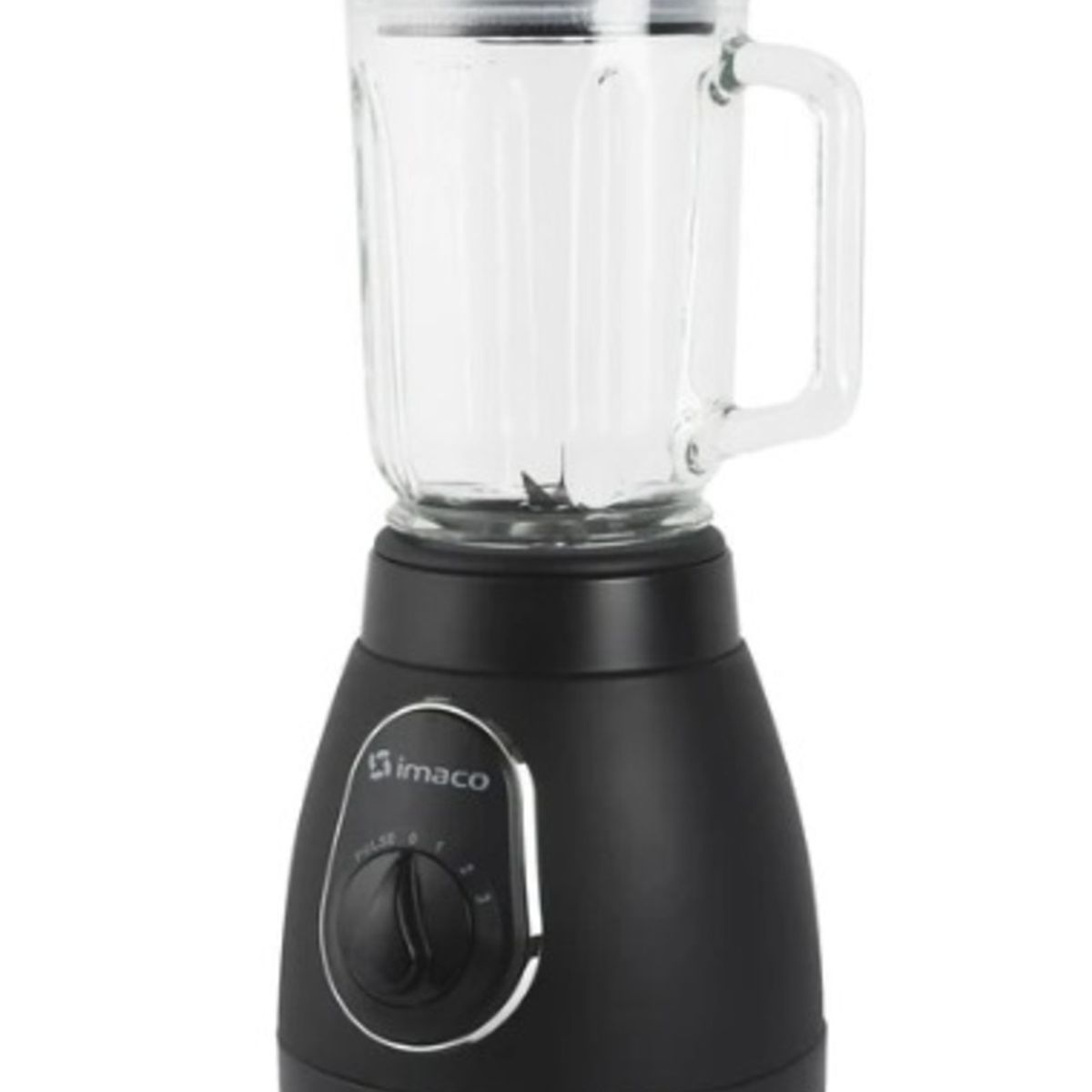 IMACO - Licuadora Imaco BLS 5388 con Vaso de Vidrio 500W-Negro