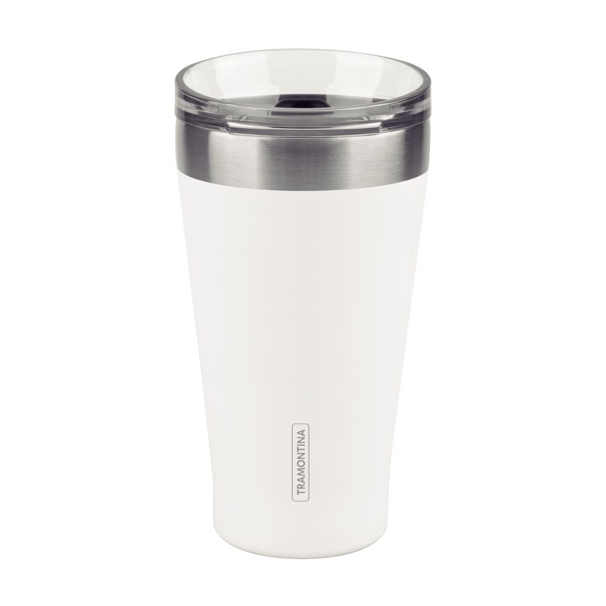 TRAMONTINA - Vaso Térmico con tapa 550 ml Blanco Exata - Tramontina 61646515