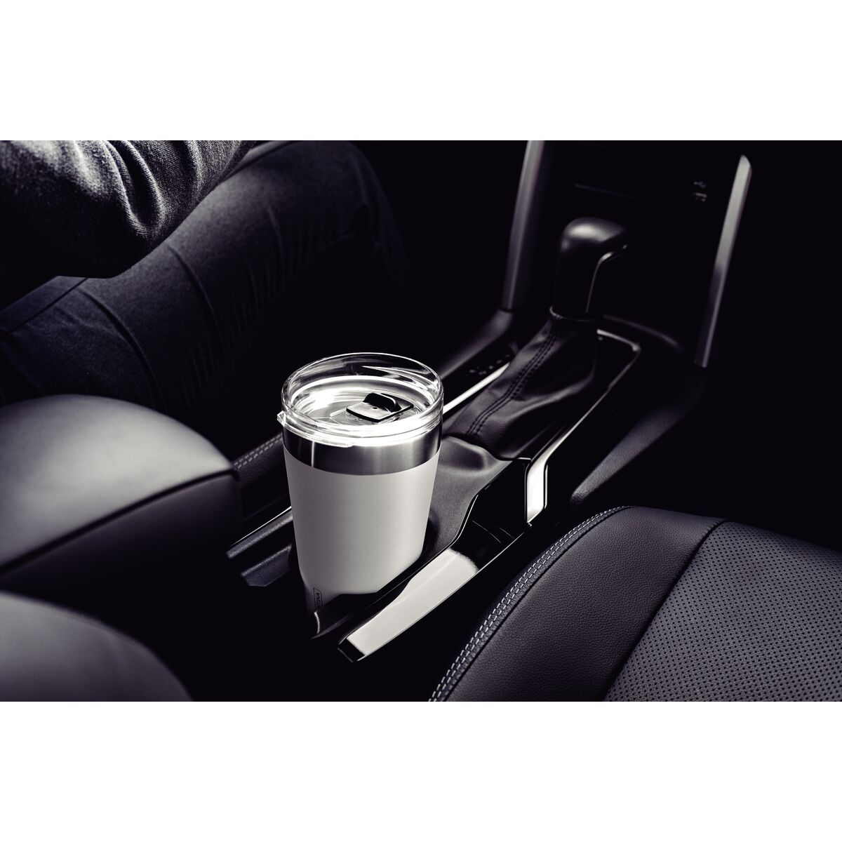 TRAMONTINA - Vaso Térmico con tapa 550 ml Blanco Exata - Tramontina 61646515