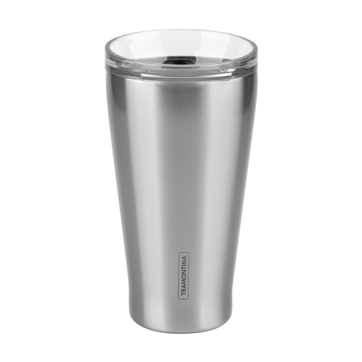 TRAMONTINA - VASO TÉRMICO DE ACERO CON TAPA 550ML ML EXATA - TRAMONTINA- 10167028