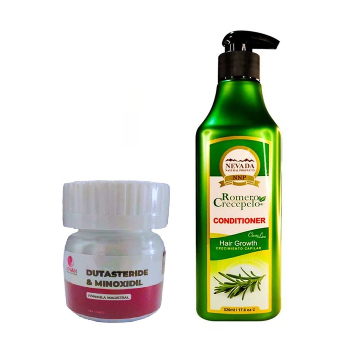 GENERICO - DUTASTERIDE + SHAMPOO ROMERO CRECEPELO 520ML