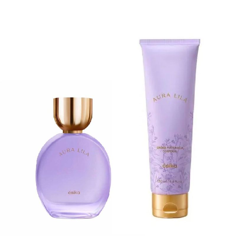 ESIKA - Set Aura Lila + crema corporal de esika