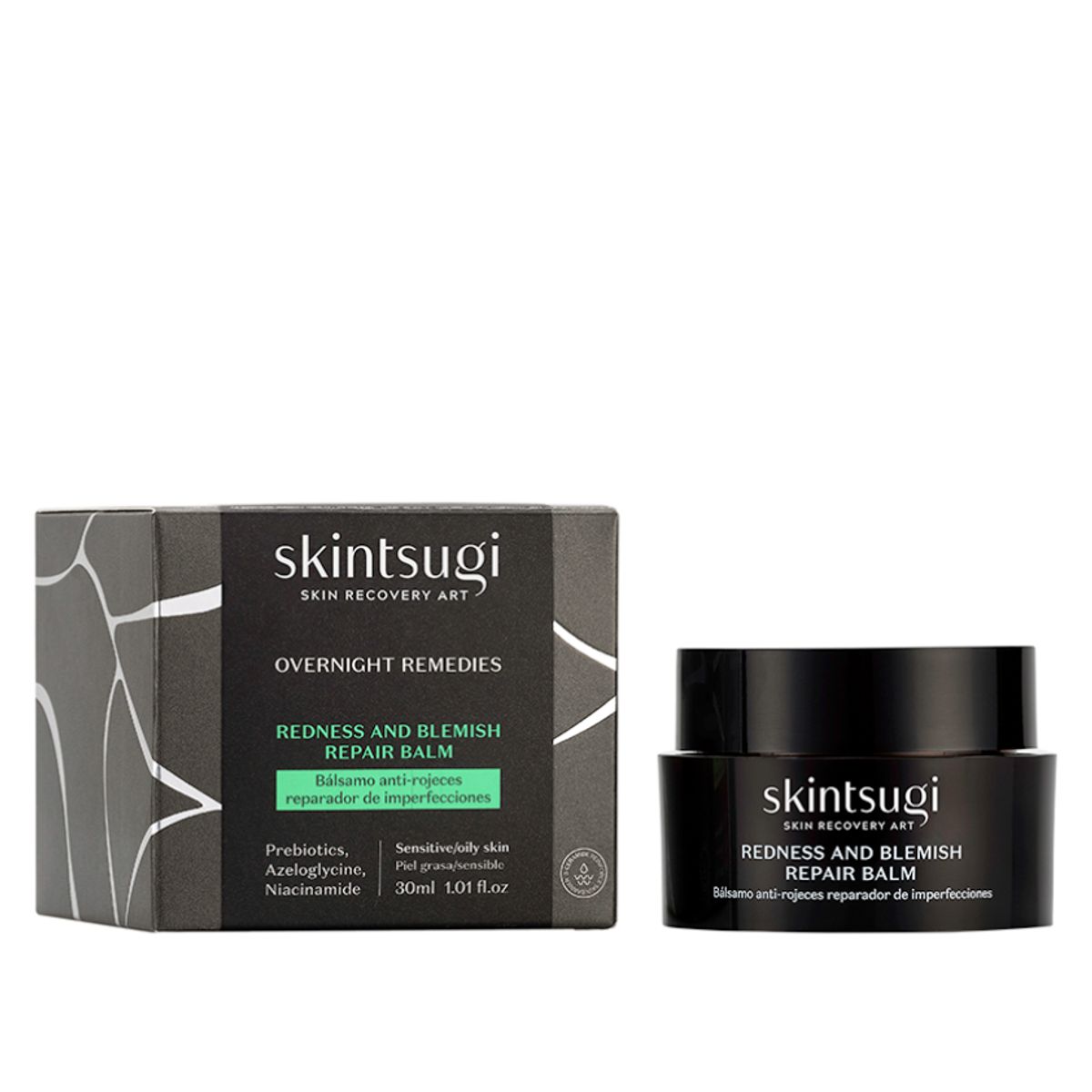 SKINTSUGI - Crema facial noche anti-rojeces reparador imperfecciones 30ml