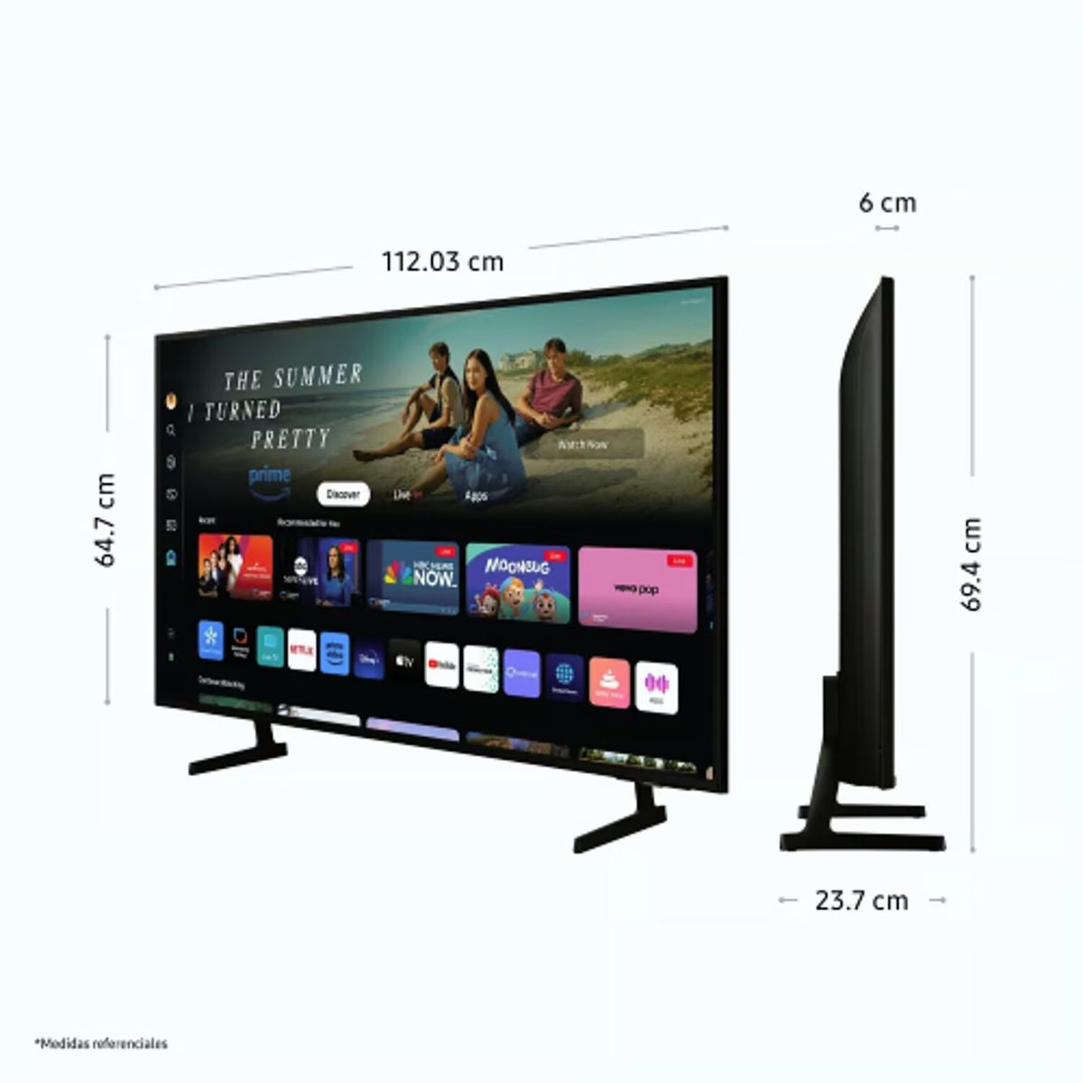 SAMSUNG - Televisor 50 Samsung Crystal UHD 50DU7000 2024