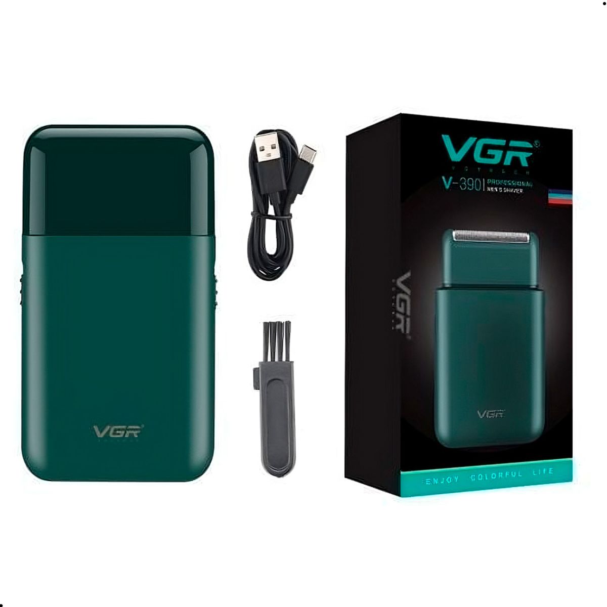 GENERICO - Afeitadora Mini Shaver Patillera Vgr V-390 Viaje Recargable