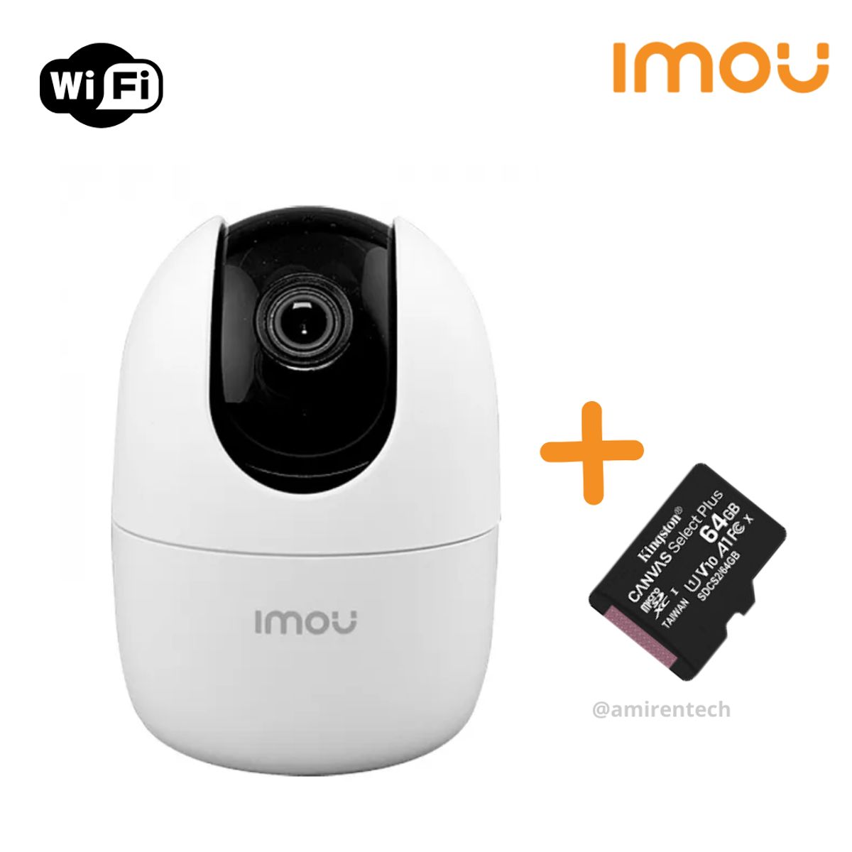 IMOU - Camara seguridad IMOU Ranger 2 4MP + Memoria de grabacion