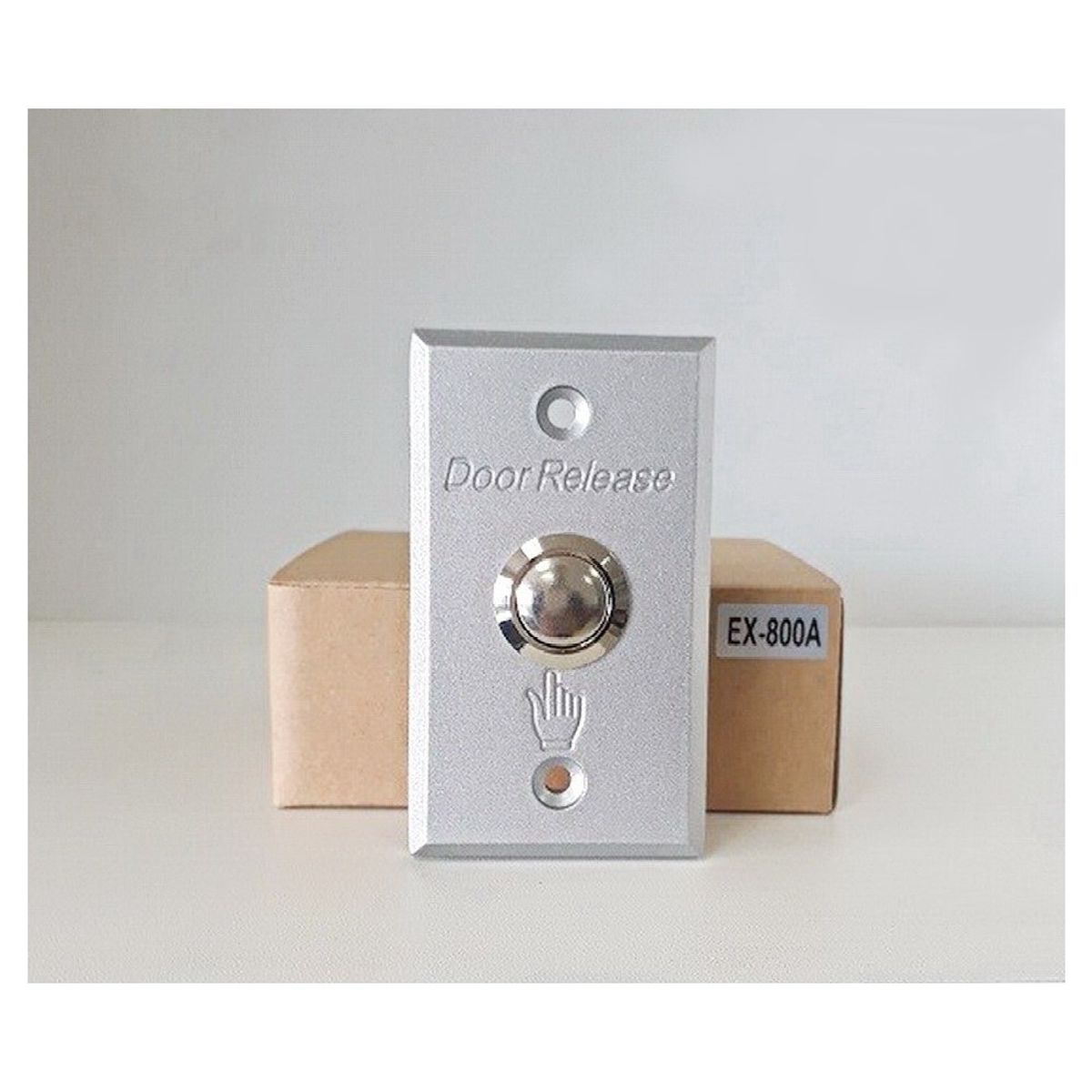 ZKTECO - Zkteco Botón Pulsador de Salida con contacto metálico EX-800A